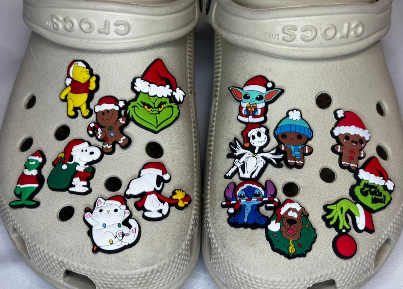 Xmas Shoe Charms