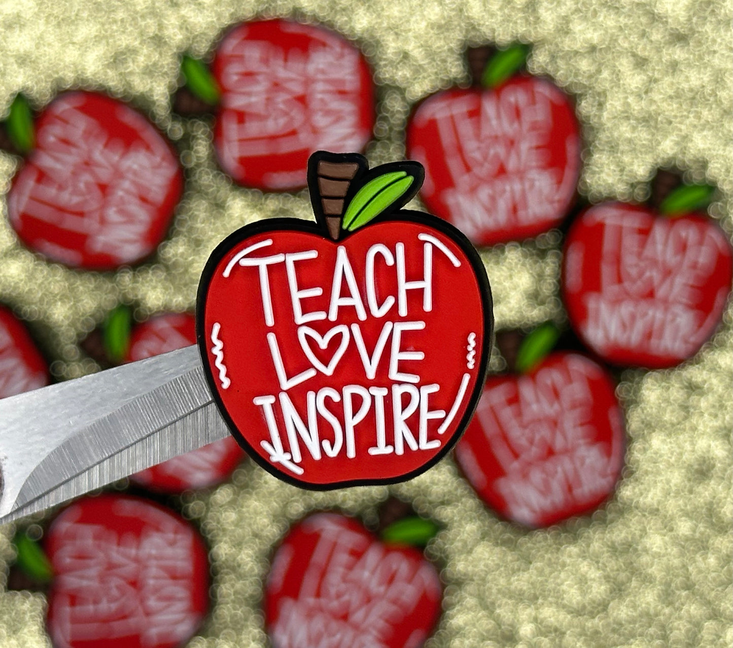 Teach Love Inspire Shoe Charm (1 pc)